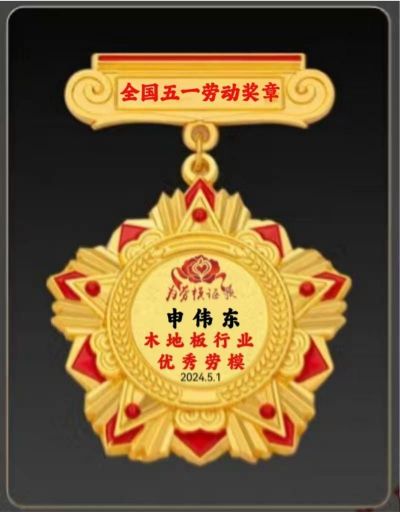 木地板優(yōu)秀行業(yè)優(yōu)秀勞?！陚|
